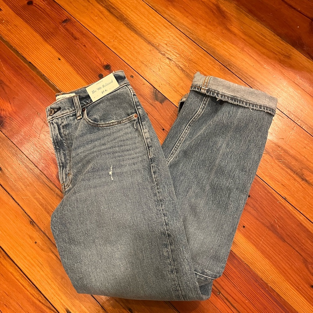 Abercrombie & Fitch 90s Relaxed High Rise